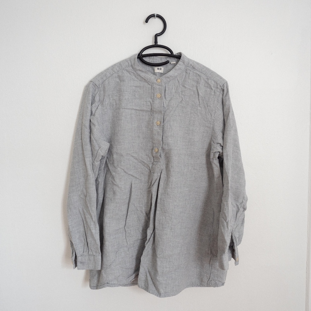 UNIQLO Grey Tunic Top